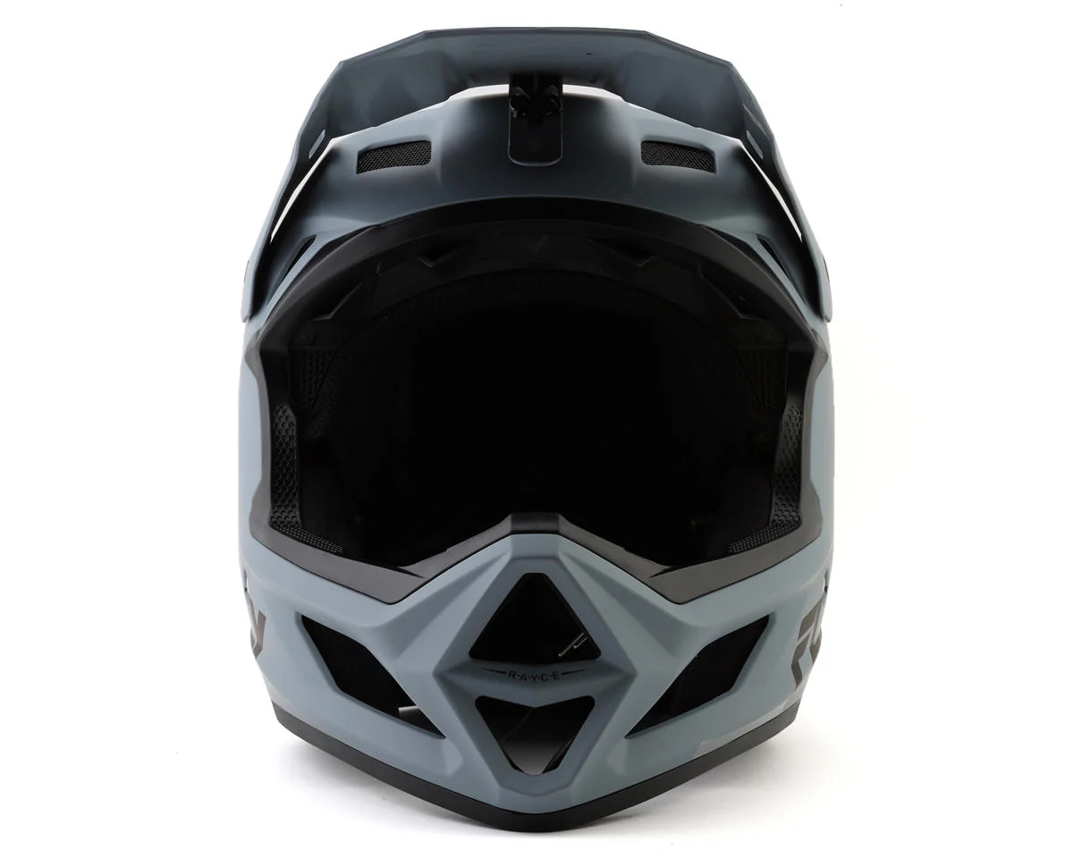Fly Racing Rayce Solid Full Face Helmet (Matte Grey) (L) - view 3